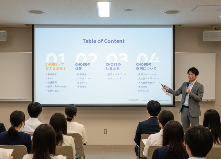 【企業説明会用パワーポイント】